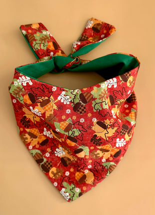 Fall Leaves Dog Bandana