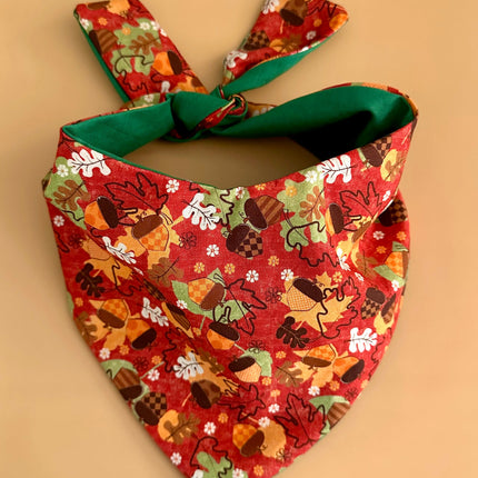 Fall Leaves Dog Bandana