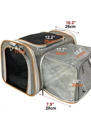 Mr. Peanut's Platinum Series Expandable Pet Carrier