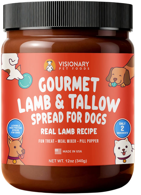Lamb and Beef Tallow Meat Spread | NEW 12oz Jar