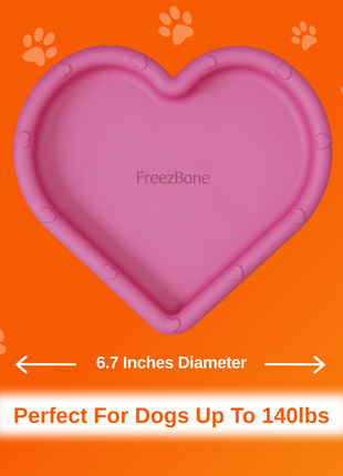 FreezHeart - Durable Heart Enrichment Chew