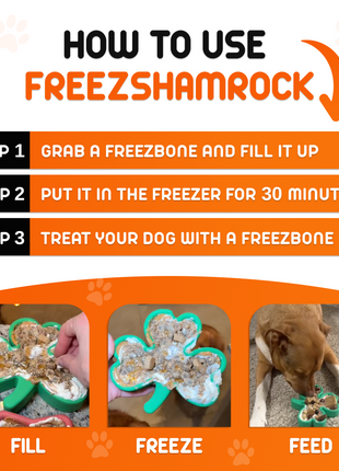 FreezShamrock - Premium Enrichment Toy - Pup List
