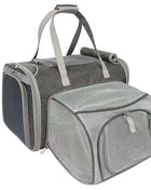 Mr. Peanut's Gold Series Standard Size Airline Compliant Expandable Pet Carrier V3.0