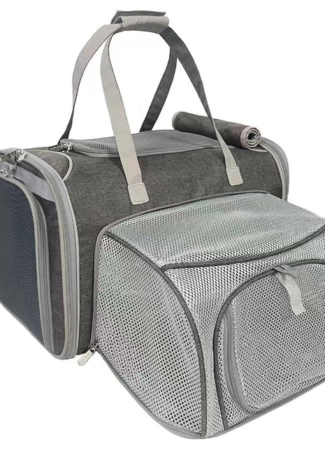 Mr. Peanut's Gold Series Big Apple XL Expandable Pet Carrier V3.0