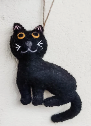Felt Ornament - Stitched Cat - Pup List