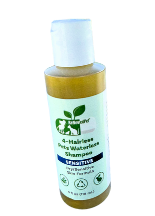 4-HAIRLESS PETS SENSITIVE WATERLESS SHAMPOO