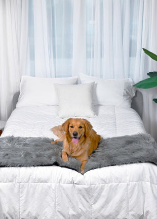 PupProtector™ Waterproof Bed Runner - Charcoal Grey