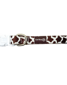 Chocolate Cow Collar