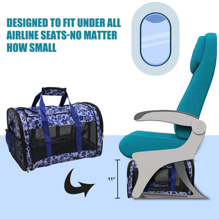GOOPAWS Soft-Sided Travel Small Dog & Cat Carrier Bag - Pup List