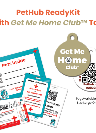 PetHub QR Pet ID Comprehensive ReadyKit – Complete Emergency Kit