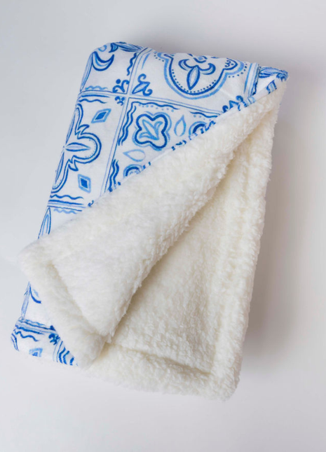 Santorini Dog Blanket - Pup List