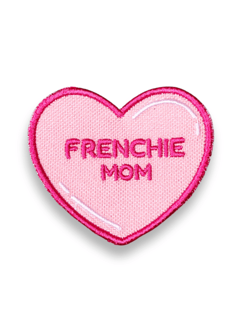 Frenchie Mom Heart Patch