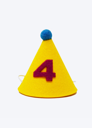 PAWTY HAT - Purple Number