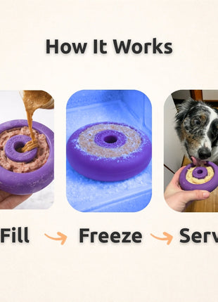 Freez Doughnut - Super Durable Treat Toy