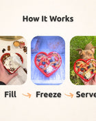 FreezHeart - Durable Heart Enrichment Chew