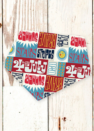 "4th of July" Dog Bandana