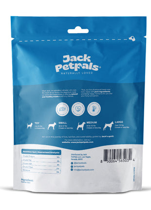 Jack PetPals Seafood Feast Codfish Skin Treat Chews (6oz)