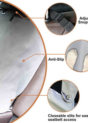 Jespet Luxury Car Seat Cover, 58-in - Pup List