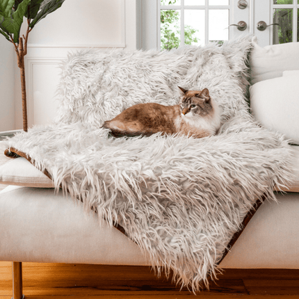CatNap™ Anti-Scratch & Waterproof Throw Blanket - Grey