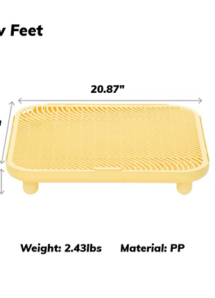 Cat Litter Mat Trapping Mat, Non-Slip Litter Mat for Cat, Litter Step Mat