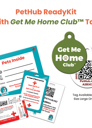 PetHub QR Pet ID Comprehensive ReadyKit – Complete Emergency Kit