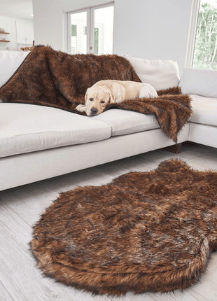 PupProtector™ Waterproof Throw Blanket - Brown