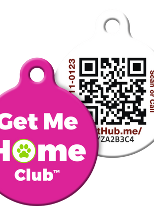 PetHub QR Pet ID Tag – Get Me Home Club - Pup List