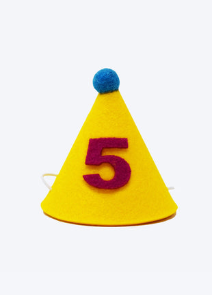 PAWTY HAT - Purple Number