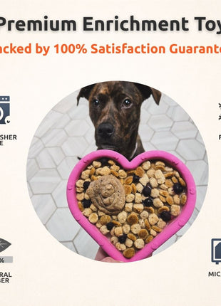 FreezHeart - Durable Heart Enrichment Chew