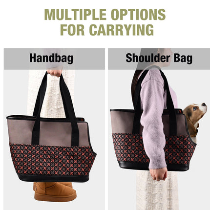 GOOPAWS Dog Purse Carrier for Small Dogs, Soft-Sided Tote Bags with Pocket and Anti-Slip Bottom - Pup List