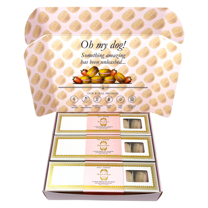 Dog Macaron Combo Gift Box (18 French Dog Macarons)