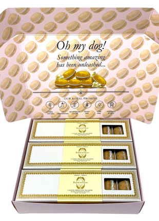 Dog Macaron Combo Gift Box (18 French Dog Macarons)