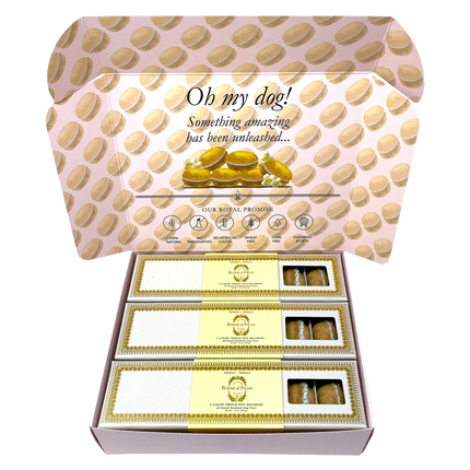 Dog Macaron Combo Gift Box (18 French Dog Macarons)