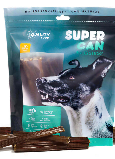 6" Beef Gullet Sticks 8oz (25-Pack)