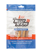 All-Natural Beef Bully Stick Dog Treats – Nutrient-Rich, and High-Protein – 6-Inch Standard (4-Pack)