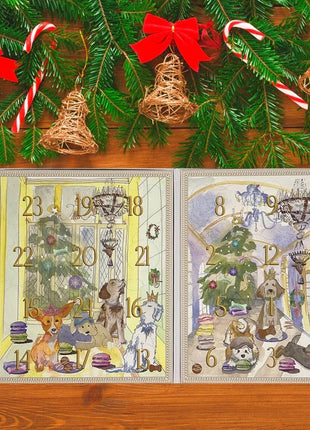 Dog Treats Advent Calendar - 24 Holiday Treats for Dogs