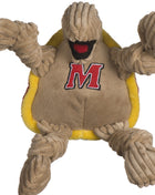 NCAA University of Maryland - Testudo the Terrapin Knottie® Plush Dog Toy