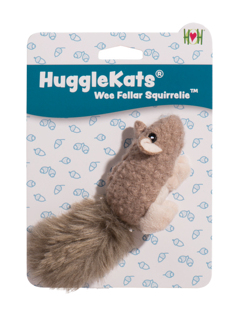 HuggleKats® Wee Fellar Squirrelie Cat Toy - Pup List