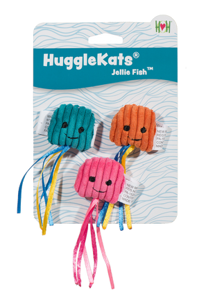HuggleKats® Jellie Fish Cat Toys, 3 Pack - Pup List