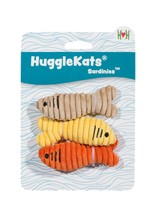 HuggleKats® Sardinies Cat Toys, 3 Pack - Pup List