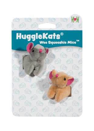 HuggleKats® Wee Squooshie™ Mice Cat Toys, 2 Pack - Pup List