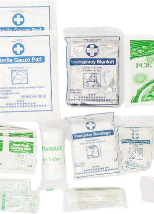 Country Living 50-Piece Pet Travel First Aid Kit for Emergencies, Safety, Adventure & On-the-Go Pet Care