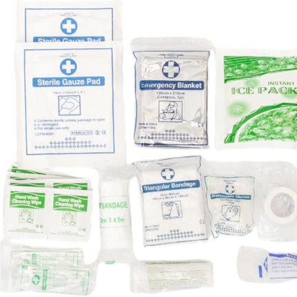 Country Living 50-Piece Pet Travel First Aid Kit for Emergencies, Safety, Adventure & On-the-Go Pet Care