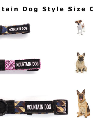 Adventure Style Mountain Argyle Climbing Rope Dog Collar