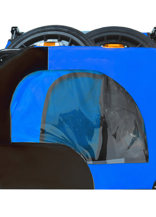 Pet Bike Trailer Dog Cart for Bicycle,Suitable for Small and Medium Pets, Easy Folding Cart Frame, Quick Release Wheel, Non-Slip Floor, Internal Leash