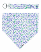 Lavender Blooms Dog Bandana & Matching Keychain