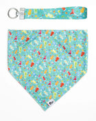 Seaside Sips Dog Bandana & Matching Keychain