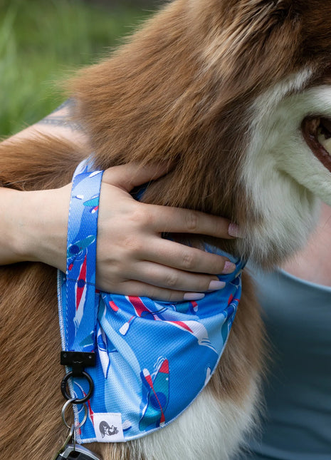 K9 Kayak Dog Bandana & Matching Keychain