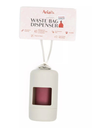 Cloud White Waste Bag Dispenser
