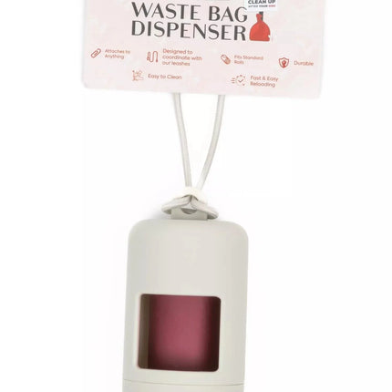 Cloud White Waste Bag Dispenser
